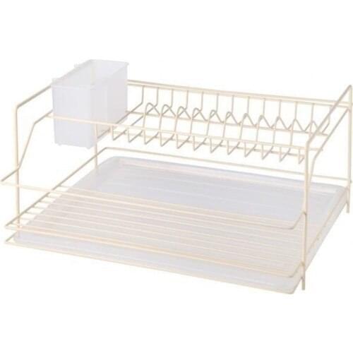 Nilşah Two Layer Stainless Dish Basket Cream