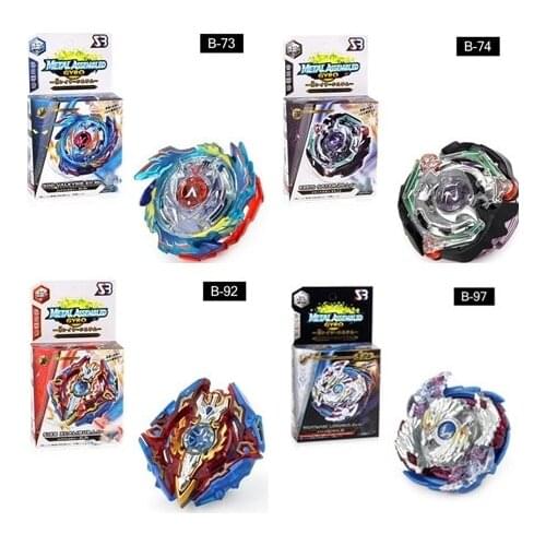 Bayblade Spinning Top BURST B-73 B-74 B-92 B-97 Metal Plastic Fusion 4D With Launcher And Original Box Gift Toys