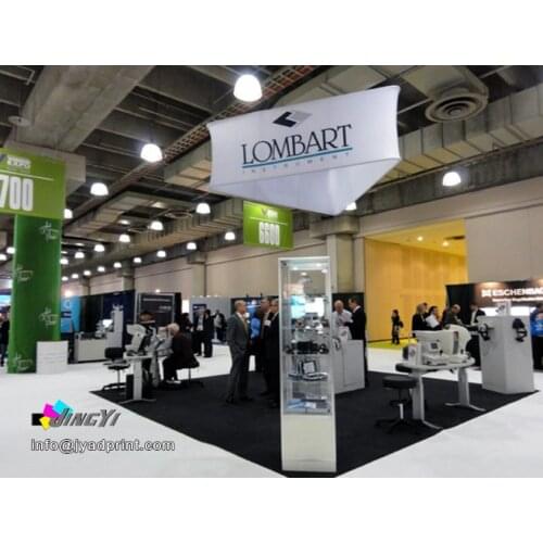 Custom Print Tradeshow Event Display Triangular Blimp Hanging Banner