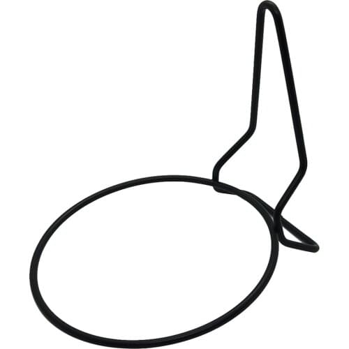 Round Planter Holder Ring Wall Fence Nail or Hooking Hanging Flower Plant Pot Holder Baskets for Garden Decoration