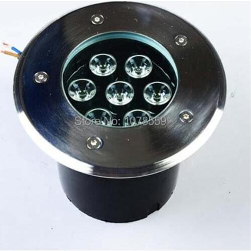 Wide Voltage 7w underground light AC85-265v LED Outdoor Garden Underground landscape Buried Light Flood Lamp Waterproof