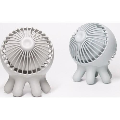 Portable Mini Handheld Fan USB Charging Mute Office Fan Air Cooler Three-speed Wind Speed Adjustable