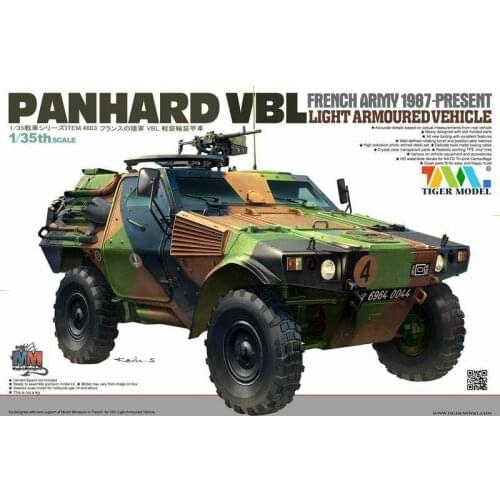 Tiger Model 1:35 4603 French VBL Light Armored Vehicle