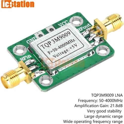 TQP3M9009 LNA 50-4000 MHz Amplification Gain: 21.8dB Low Noise Amplifier Signal Receiver Board Wireless Communication Module