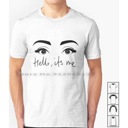 Hello..its Me ( Eyes Open ) | Adele T Shirt 100% Cotton Adele Adkins Daydreamer Singer Music 19 21 25 Pop Hello Rolling In The