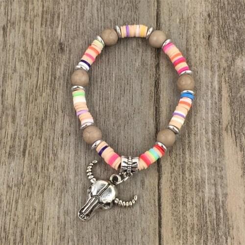 Fashion Jewelry Candy Color Multilayer Beads Bracelet with Tassels Handmade Bohemian Style pulseira bracelets for women