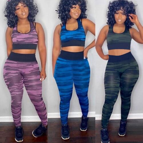 Women Yoga Exercise Fitness Jogging Suit Sexy Gradient Fitness Seamless High Waist Top&leggings Sport Pants Sets Women Tracksuit