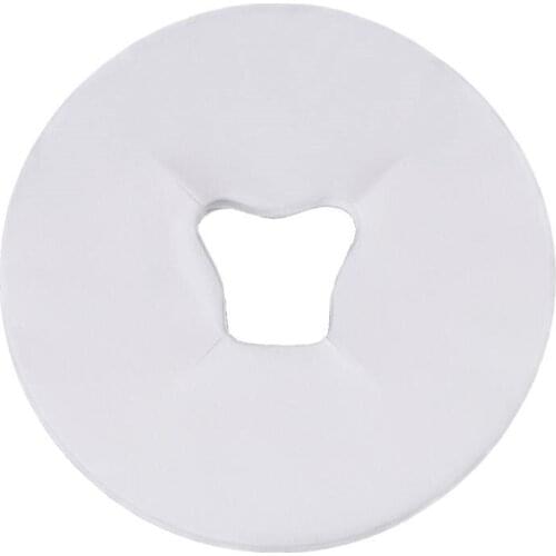 Hot Sale 100pcs Disposable Non-woven Fabric Face Hole Mat Bed Pillow Towel Cover for Beauty Massage Salon Supplies Wholesale