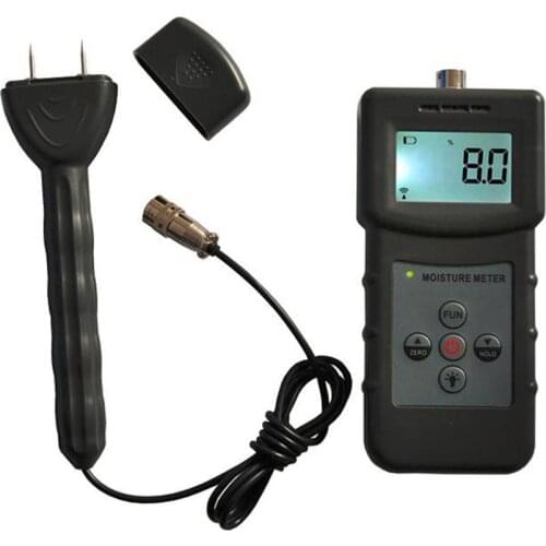 2 in 1 Moisture Meter Handhold Concrete Moisture Meter MS360 for measuring wood paper textile detector Moisture Content Testing