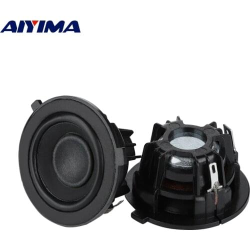 AIYIMA 1.5INCH 45MM Audio Speaker 4 Ohm 5W Full Range Frequency Midrange Tweeter Mini Neodymium Loudspeaker for AMP DIY 2PCS