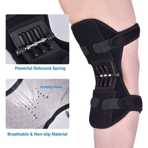 Joint Support Device Brace Knee Pads Booster Lift Squat Sports Power Spring Force Running Knee Booster