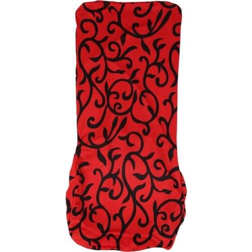 Stretchy Dining Chair Cover Short Chair Covers Washable Protector Seat Slipcover For Wedding Party Restaurant Banquet Home Decor