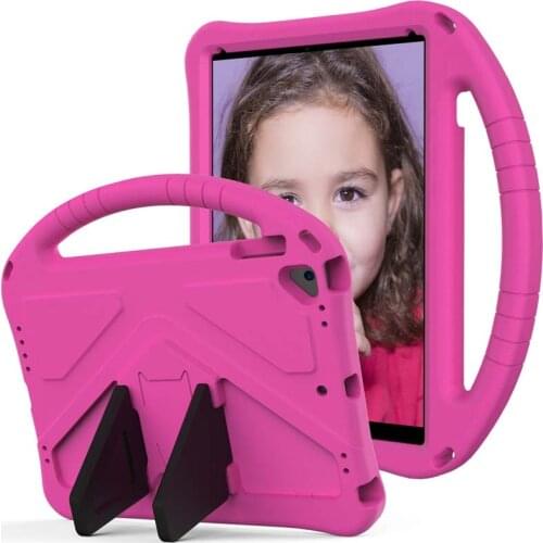 EVA Foam Handle Case For iPad Air 2 Air2 A1566 A1567 Kids Safe Shockproof Stand Protective Cover