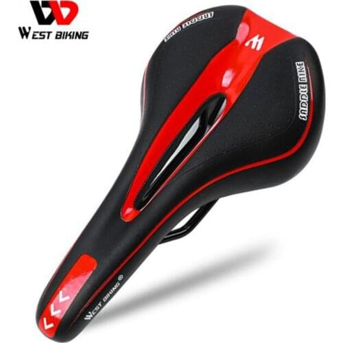 WEST BIKING bicycle riding cushion comfortable saddle mountain bike road cushion hollow seat equipment
