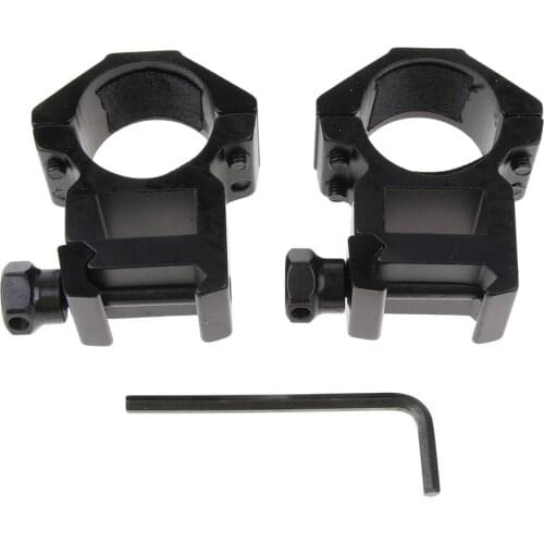 Scope Mount 25.4mm Rings for Weaver Picatinny 20mm Rail High Profile