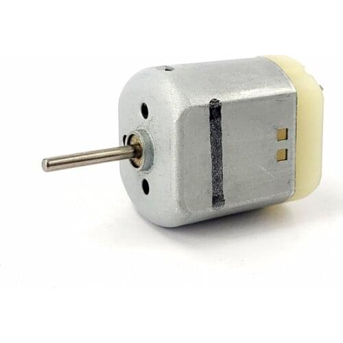 DC 12V Mabuchi 280 DC Motor Flat D-shaft Plug-in Micro FC-280-20150 Motor Carbon Brush Car Central Lock Electric Small Motor