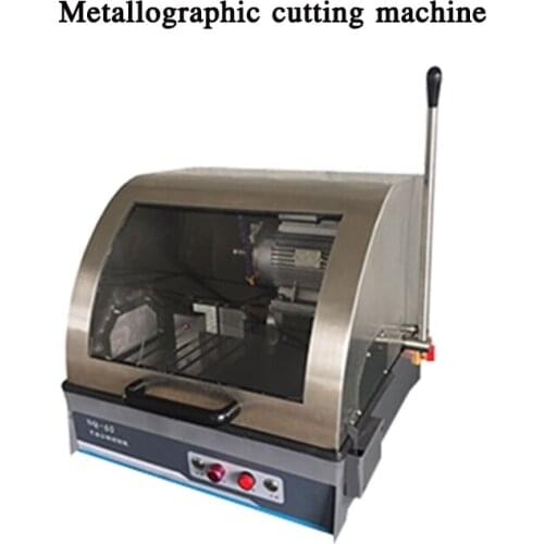 SQ-80 Metallographic Cutting Machine Fully Enclosed Cooling System Cutting Diameter 80MM Metallographic Cutter Machine 380V