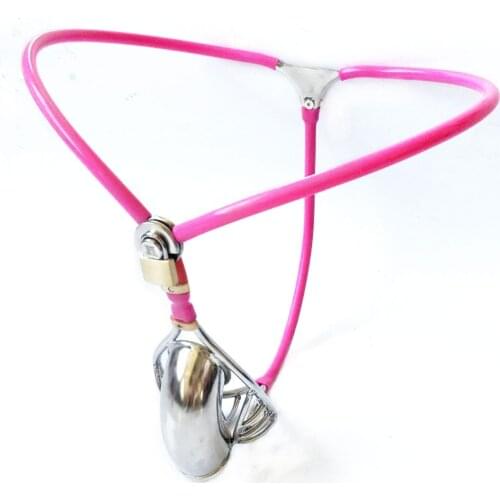 Invisible Wear Male Chastity Belt Metal Penis Sleeve Stretcher Cock Cages Chastity Devices Stainless Steel Cbt Sex Toys For Men