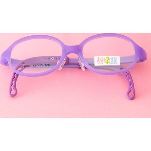 Childrens New Childrens Silicone Glasses Frame Comfortable Optical Glasses Frame Myopia Amblyopia Eye Frame for Boys and Girls