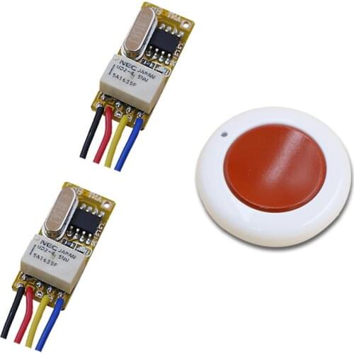 New DC3.7V 4.5V 5V 6V 7.4V 9V 12V Mini Relay Remote Switch Relay Wireless Switch Normally Open Close 315/433mhz Free Shipping