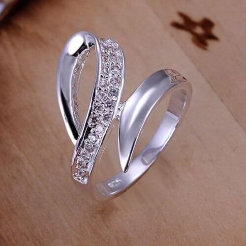 Wholesale classic ring 925 fine classic ring high quality fashion jewelry anillos hombre inlaid stone nine shape Ring