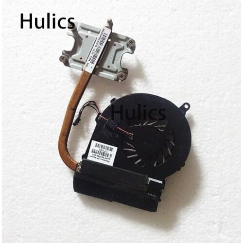 Hulics Original Laptop cooling & Fan For HP CQ58 650 655 2000 INTEL Heatsink & Fan Radiator Fan 686259-001