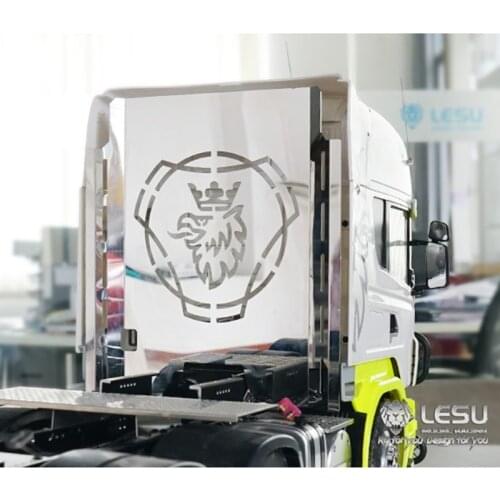 1/14 Rc Tractor Tamiya Scania Car Shell Drivers Floor Protection Board DIY Decoration Model LESU