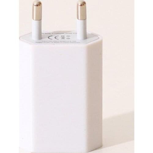 USB Port Quick Charger Socket 5V 1A USB Europe Wall Charger Adapter For iPhone 7/6S/6S Plus/6 Plus