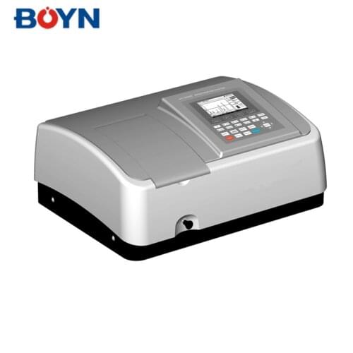 UV-3000 scanning single beam uv vis spectrophotometer with LCD screen