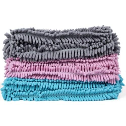 Pet absorbent towel cat dog bath bath towel quick-drying towel fiber cat cleaning