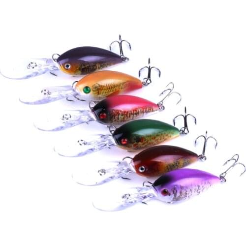 YUZI 60pcs Hard Bait Crankbait Lure Fishing Lures Depth Isca Wobblers 12CM-18G