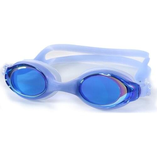 2021 Hottest Silicone UV Mirror Camera Coated Swimming Glasses Swim Goggles