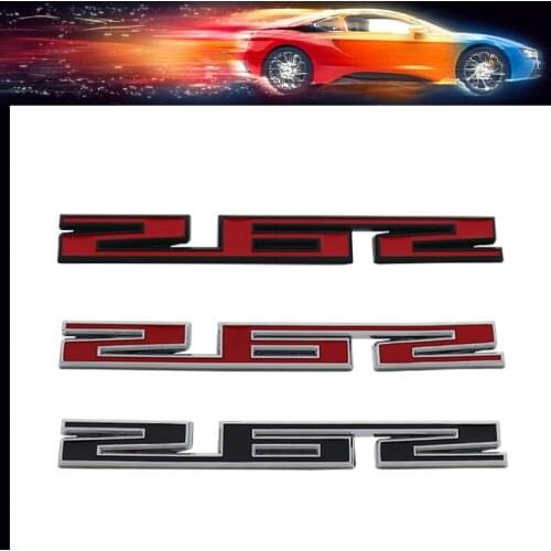 3D Premium 262 car Engine Hood Fender trunk Tail Rear Bonnet Nameplate Decal Emblem Badge Sticker for Silverado Camaro Impala
