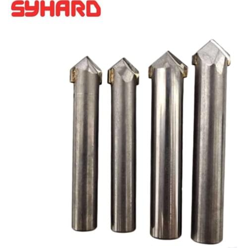 Diamond Compact PCBN Boron Carbide Countersink Drill Cross Screw Head Diameter Of Blade10mm 12mm