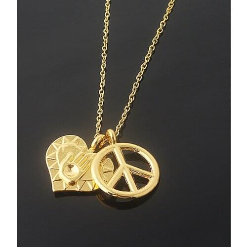 Anime JOJOS Bizarre Adventure Pebdant Necklace Kujo Jotaro Cosplay Necklace Gold Chain for Women Men Jewelry Gift