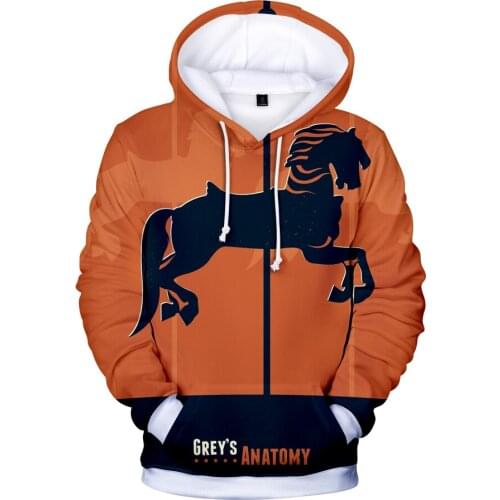 3 to 14 years Trendy Popular Tumblr Greys Anatomy Gifts Kids Hoodie Clothes boy/girls 3D print Sweatshirt Streetwear Hoodies