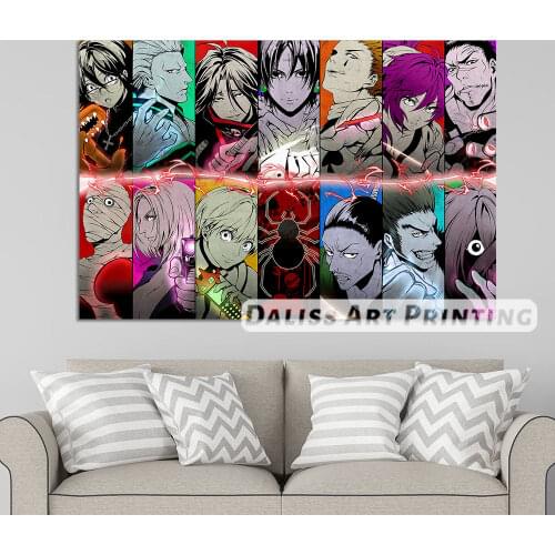 Canvas Anime Phantom Troupe Pictures Home Decoration Paintings Poster HD Prints Wall Art Modular Living Room Framed