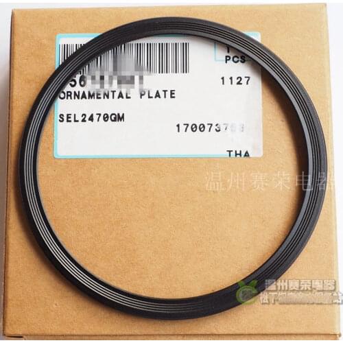 NEW 24-70 Lens Front Glass Ornamental Plate Ring 456767001 For Sony SEL2470GM FE 24-70MM F2.8 GM Camera Unit Repair part