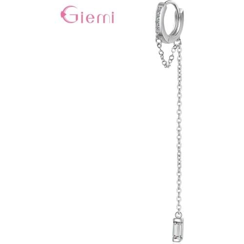 Korean Jewelry Earrings Tassel Fashion Long Earrings Chain Metal Texture Earrings Wholesale Drop Dangle Earrings