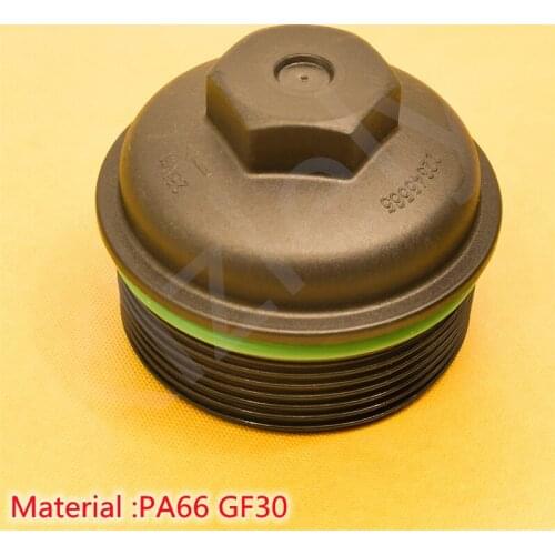 1 PCS 22345565 Oil Filter Housing Cap Cover For Chevrolet ALERO VECTRA ZAFIRA 2.2 CAPTIVA MALIBU 2.4 HHR 2.2 2.4