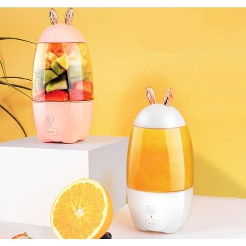 Multi-functional Household Mini Electric Juicer Portable Juicer Cup Smoothie Maker Blender with USB Rechargeable for Traveling
