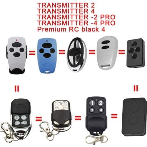 Newest DOORHAN Remote Control DOORHAN TRANSMITTER 4 433MHz DOORHAN TRANSMITTER 2 PRO Remote Control for Gate