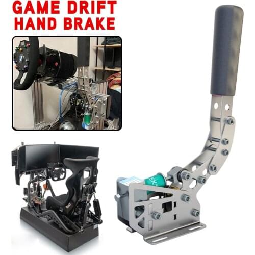 Pcmos New 14Bit SIM USB Handbrake For G25/G27/G29/G295/T300/T500 PC Racing Games FANATECOSW DIRT RALLY Hand Brake System 2019