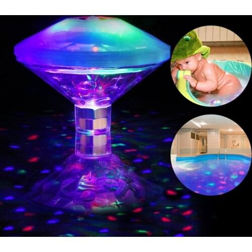 Floating Underwater Light Swimming Pool LED Light Disco Party Light Glow Show Outdoor Party Light Tub Spa Lamp Pool Accessories