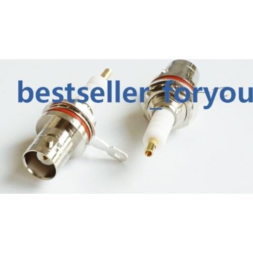 1Pcs BNC Female Nut Bulkhead Solder Panel Mount Audio Speaker RF Connector MHV 3000V