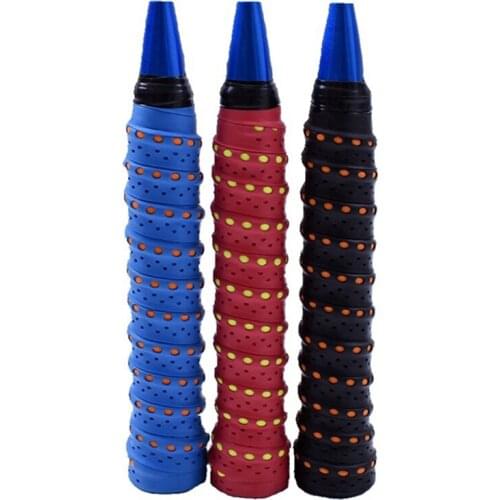 1Pc Anti-slip Breathable Sport Over Grip Sweatband Tennis Overgrips Tape Badminton Racket Grips Sweatband