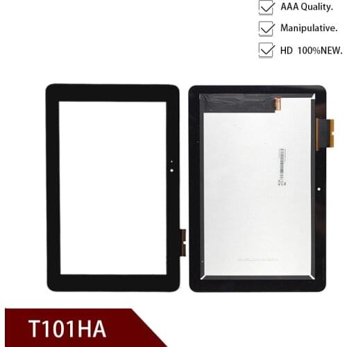 100% New 10.1'' For ASUS Transformer Book T101 HA T101H T101HA Touch LCD Screen Digitizer Sensor Replacement Part Free shipping