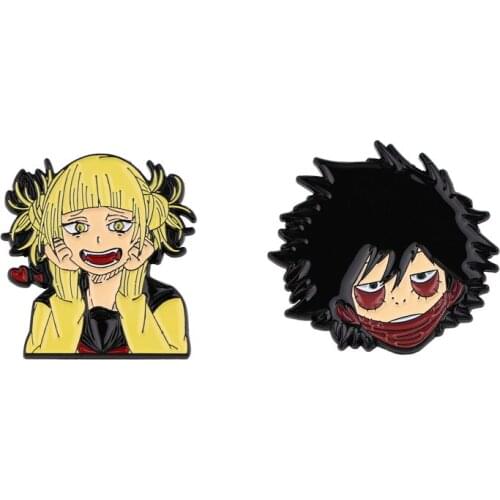 20pcs/lot J2859 Anime Cute Metal Enamel Pins and Brooches for Women Men Lapel Pin Backpack Hat Badge Kids Gifts