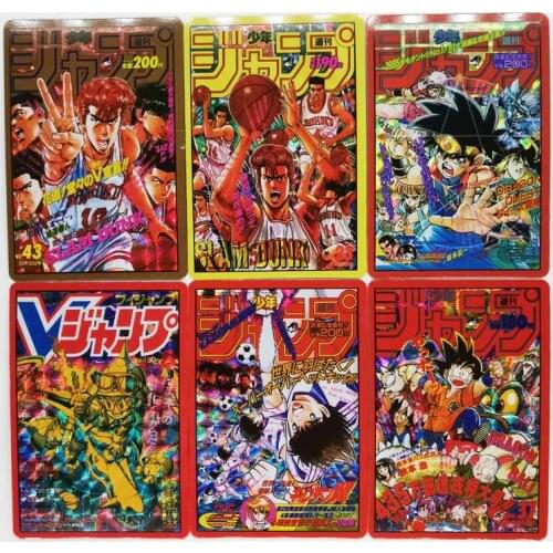 9pcs/set Super Saiyan Dragon Ball Z SLAM DUNK Heroes Battle Card Ultra Instinct Goku Vegeta Game Collection Cards