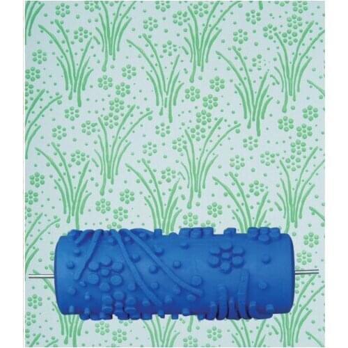 A+++ quality Rubber roller fit to 5" (5 inch) decoration machine for decorative Wall texture Rubber Paint Roller(054Y)